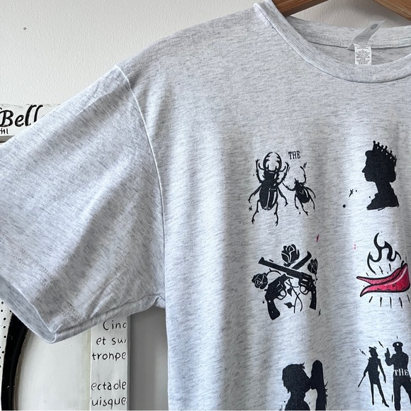 Next Level Apparel White Short Sleeve Graphic T-Shirt Size S Unisex - Picture 3 of 7